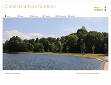 Tablet Screenshot of hackl-hofmann.de